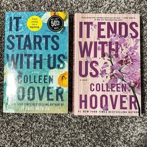 Colleen hoover it starts with us and it ends with us bundle!